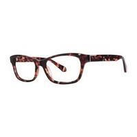 Zac Posen Eyeglasses ELSA Red Tortoise