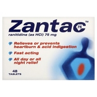 Zantac 75 48 Tablets