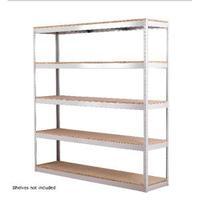 zamba 5 shelf archive unit w1800mm grey zzli5gr188a18045