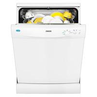 zanussi zdf21001wa 60cm dishwasher in white 13 place a aa rated