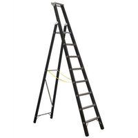 Zarges Zarges Z600 Heavy Duty Stepladder 8 Rung Platform Height 2.12m