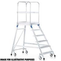 zarges zarges z600 6 step access platform