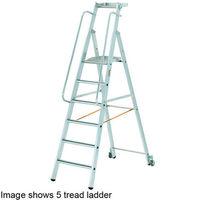 Zarges Zarges Mobile Masterstep 4 Tread with Handrails