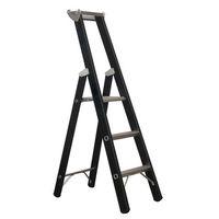 Zarges Zarges Z600 Heavy Duty Stepladder 3 Rung Platform Height 0.8m