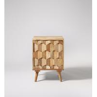 Zabel bedside table in Mango wood