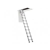 Zarges ZARTELOFT288 2.88 m Loftmaster Telescopic Ladder - Silver