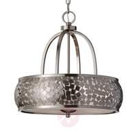 Zaria - Hanging Light in Brushed Steel Elegant