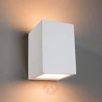 zaio halogen wall light square paintable