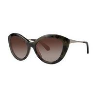 Zac Posen Sunglasses SHELLEY Green Tortoise