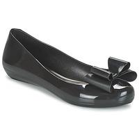 zaxy pop bow fem womens shoes pumps ballerinas in black