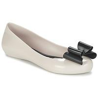 zaxy pop bow womens shoes pumps ballerinas in beige