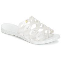 zaxy infinity womens flip flops sandals shoes in white