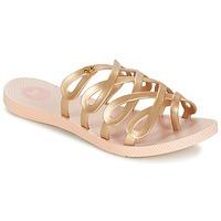 zaxy infinity womens flip flops sandals shoes in gold