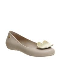 Zaxy Pop Heart Pump IVORY METALLIC