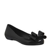 Zaxy Pop Bow Pump BLACK