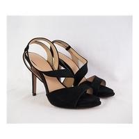 zara basics heeled sandals size 7 euro 40