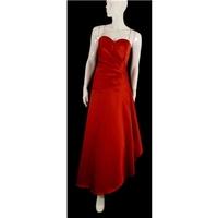 Zafir London, size 10, Red A-Line Bridesmaid Dress