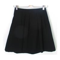Zara Size XS Black Woven Mini Skirt