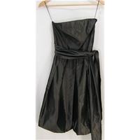 Zara - Dark Grey - Strapless Dress - Size 8