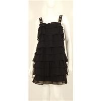 zara size s layered dress zara black cocktail dress