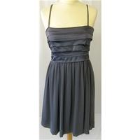 zara basic - cocktail dress - grey - size: M