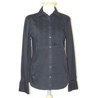 zara size xs black long sleeved shirt