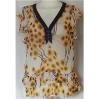 Zara Woman, Size Medium, Floral Top