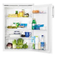 zanussi zrg16602we 60cm undercounter larder fridge in white a rated