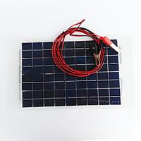 ZDM 10W 12V Output 0.65A Monocrystalline Silicon Solar Panel(DC12-18V)