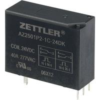 zettler electronics az2501p2 1c 24dk pcb mount relay 1 co spdt