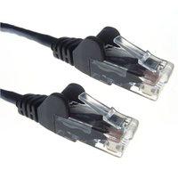 Zexum Black RJ45 Cat6 High Quality LSZH 24AWG Stranded Snagless UTP Ethernet Network LAN Patch Cable