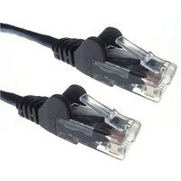 zexum black rj45 cat6 high quality lszh 24awg stranded snagless utp et ...