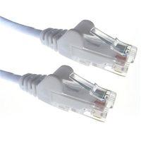 Zexum White RJ45 Cat5e High Quality 24AWG Stranded Snagless UTP Ethernet Network LAN Patch Cable
