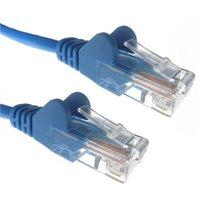 Zexum Blue RJ45 Cat5e High Quality 24AWG Stranded Snagless UTP Ethernet Network LAN Patch Cable