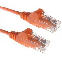 Zexum Orange RJ45 Cat5e High Quality 24AWG Stranded Snagless UTP Ethernet Network LAN Patch Cable