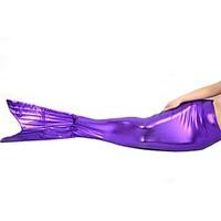 zentai suits mermaid tail fairytale zentai cosplay costumes red purple ...