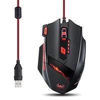 Zelotes T90 9200DPI 8 Buttons Optical USB Wired Professional Gaming Mouse Mice for Laptops Desktops