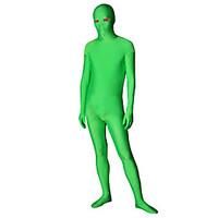 zentai suits ninja zentai cosplay costumes green solid leotardonesie z ...