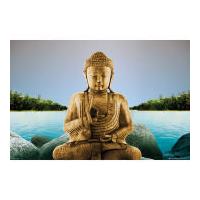 zen buddha lake maxi poster 61 x 915cm