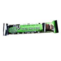 zero zebra rice choc bar peppermint 35g 35g peppermint