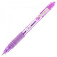 Zebra Z-Grip Smooth Ballpoint Pen Medium 1.0mm Tip 0.7mm Line (Violet) - Pack of 12 Pens
