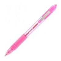 Zebra Z-Grip Smooth Ballpoint Pen Medium 1.0mm Tip 0.7mm Line (Pink) - Pack of 12 Pens