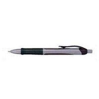 Zebra Orbitz Retractable Rollerball Gel Ink Pen Medium 0.7mm Tip 0.5mm Line (Black) - (Pack of 12 Pens)