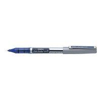 Zebra DX5 Rollerball Liquid Ink Pen Fine Needle Point (Blue) - (Pack of 10 Pens)