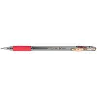 zebra z1 smooth ballpoint pen medium 10mm red pack of 12 pens