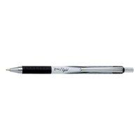 Zebra Z-Grip Flight Ballpoint Pen Medium (Black) - (Pack of 12 Pens)