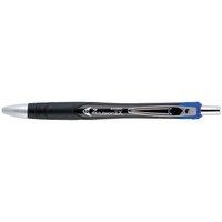 Zebra Z-Mulsion EX Emulsion Ink Ballpoint Pen Retractable Medium (Blue) - (Pack of 12 Pens)