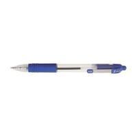 zebra pens z grip medium retractable ballpoint pen blue pack of 12