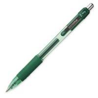 Zebra Z-Grip Ballpoint Pen Retractable Green Pack of 12 22240