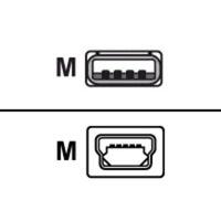Zebra Technologies USB cable 4 PIN USB Type A (M) to mini-USB Type B (M)
